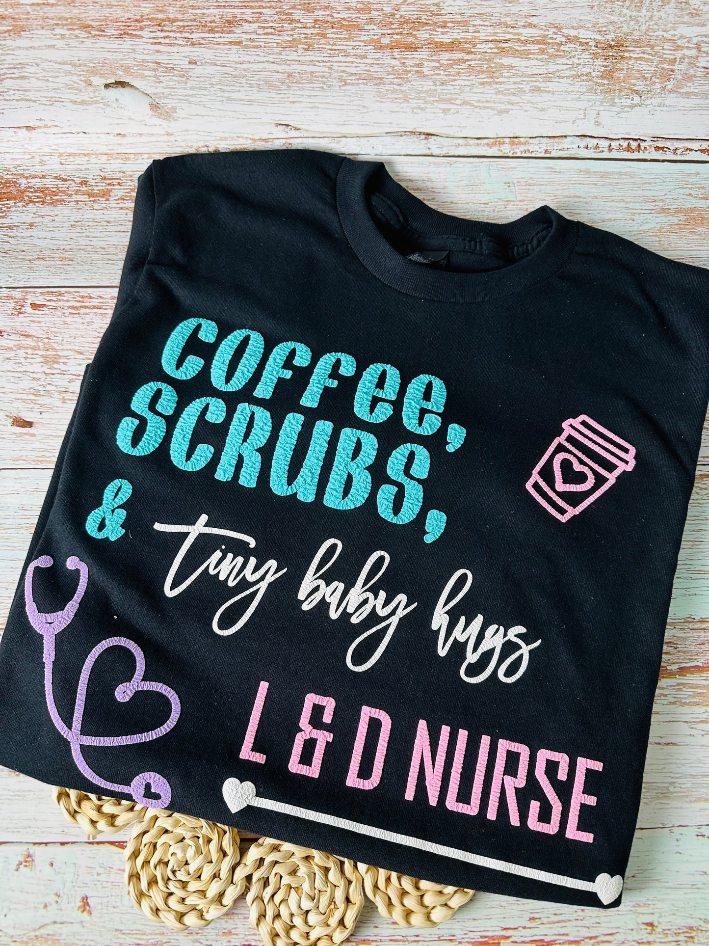 Nurse Puffy Vinyl T-Shirt