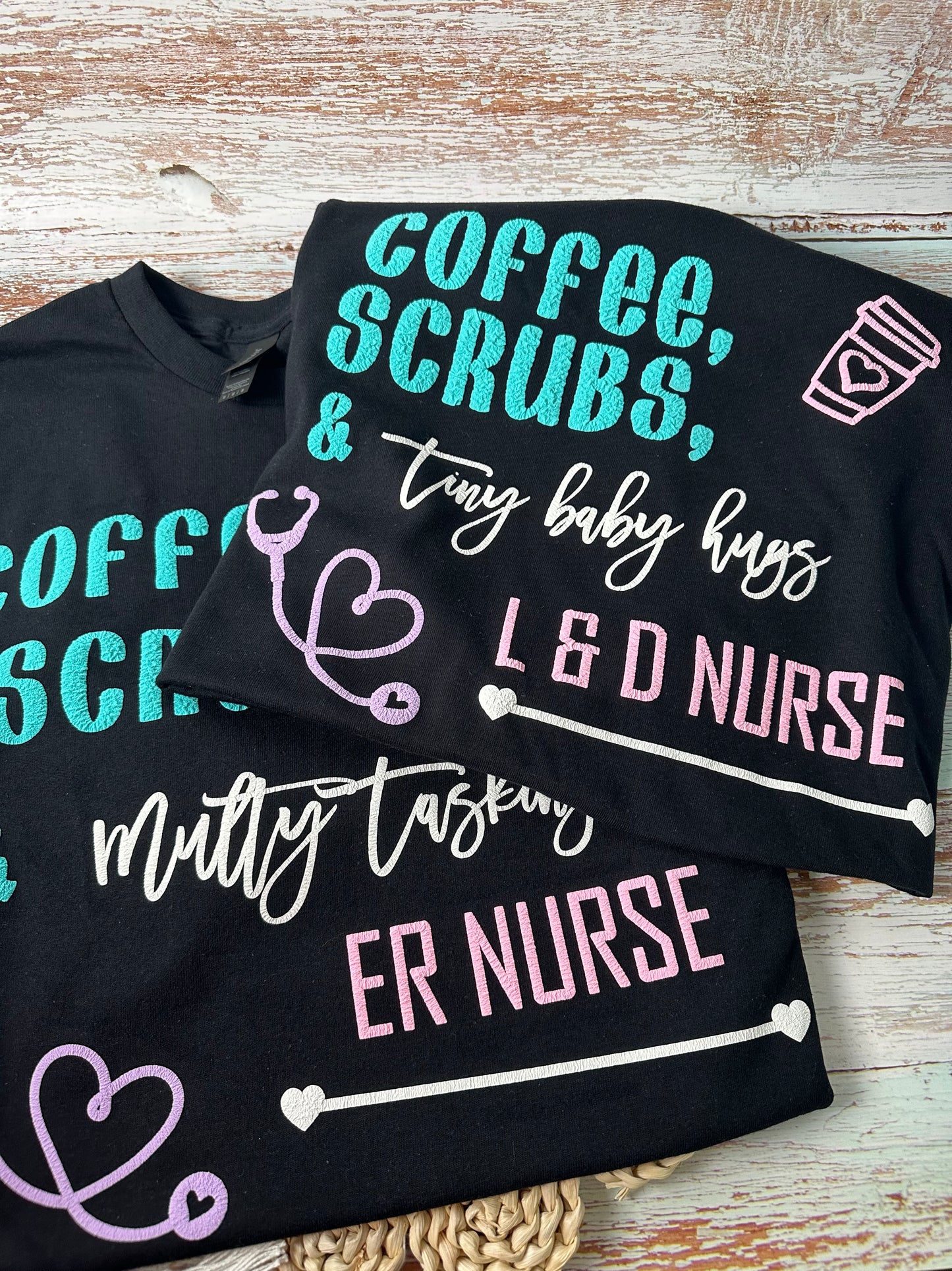 Nurse Puffy Vinyl T-Shirt