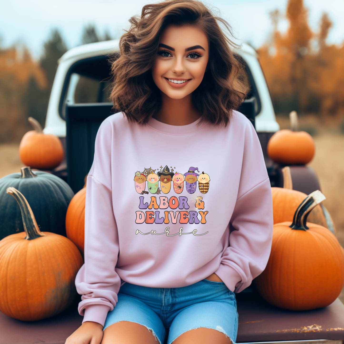 Labor and Delivery Halloween Crewneck