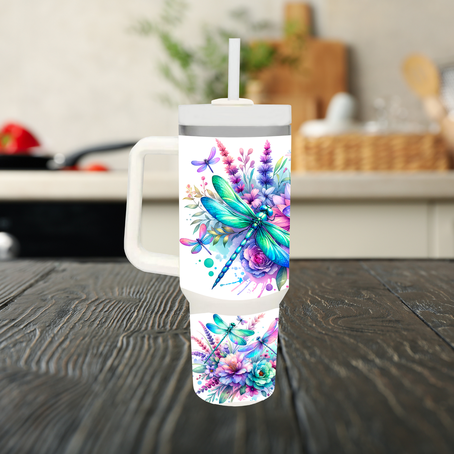 DragonFly 40oz Tumbler Dupe Handle