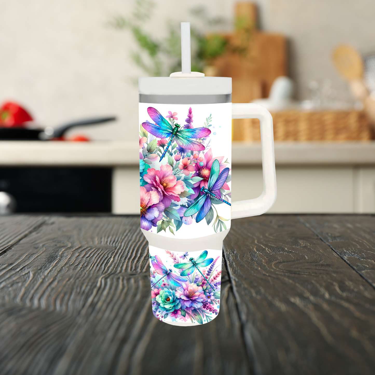 DragonFly 40oz Tumbler Dupe Handle